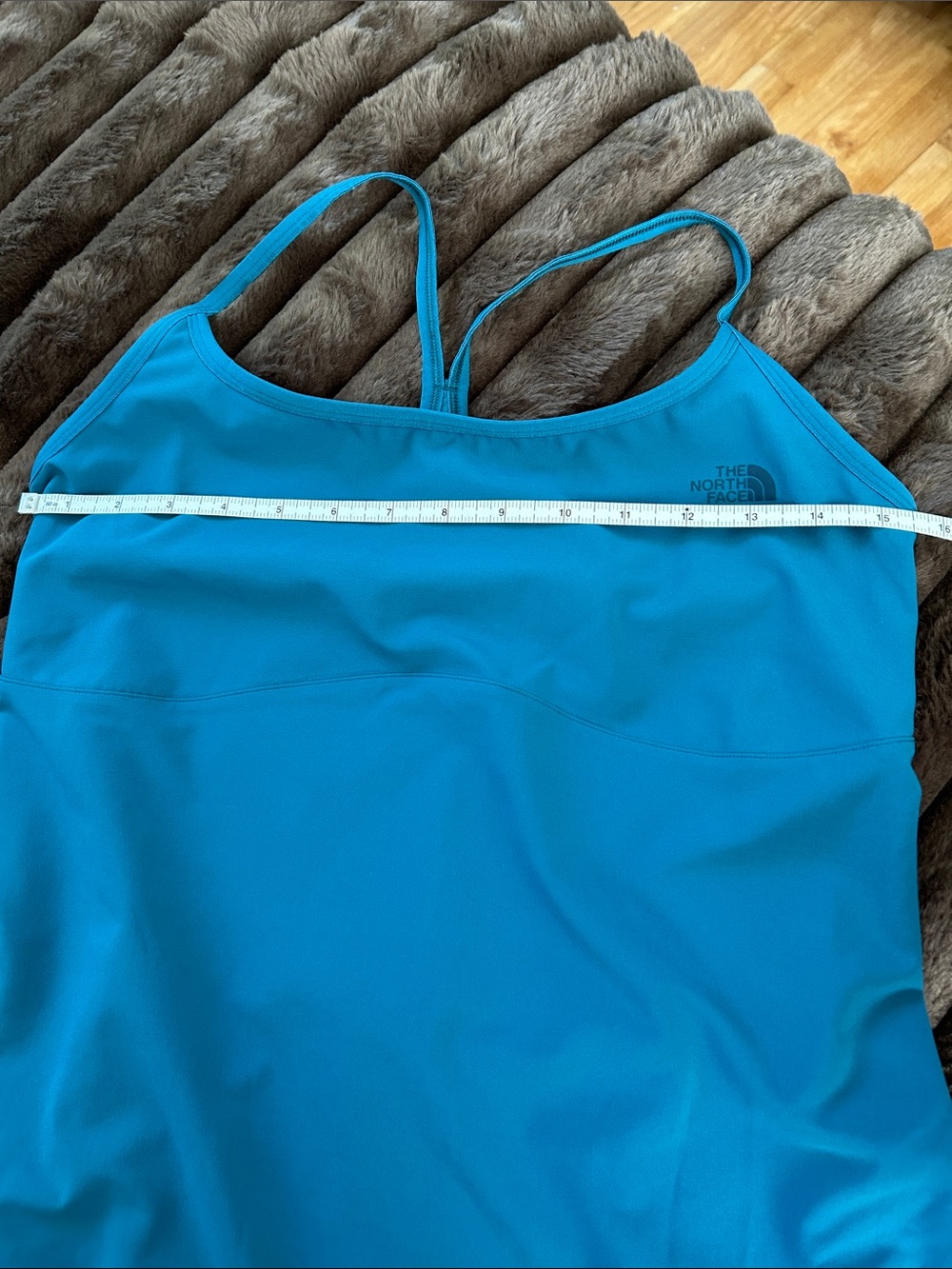 The North Face Bright Turquoise Racerback Athletic Dress - Picture 8 of 10